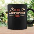 In My Librarian Era Book Lover Graphic Print Coffee Mug Gifts ideas