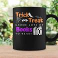Librarian Halloween Trick Or Treat Bat & Books Graphic Print Coffee Mug Gifts ideas