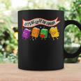 Librarian Let's All Go To The Library Cute Groovy Book Lover Graphic Print Coffee Mug Gifts ideas