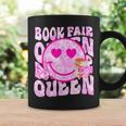 Library Book Fair Queen Vibe Groovy Tie Dye School Reading Graphic Print Coffee Mug Gifts ideas Library Book Fair Queen Vibe Groovy Tie Dye School Reading Graphic Print Coffee Mug Gifts ideas