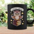 Library Squad Book Owl Wisdom Nerd Librarian Club Graphic Print Coffee Mug Gifts ideas