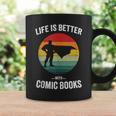 Life Is Better With Comic Books Vintage Comics Book Graphic Print Coffee Mug Gifts ideas Life Is Better With Comic Books Vintage Comics Book Graphic Print Coffee Mug Gifts ideas