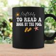 Most Likely To Read a Book By The Pool Graphic Print Coffee Mug Gifts ideas