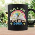 Take A Look Its In Book Books Lover Librarian Bookworm Graphic Print Coffee Mug Gifts ideas