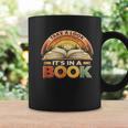 Take A Look It's In A Book Motivating Teachers Bookworms Graphic Print Coffee Mug Gifts ideas