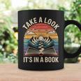 Take a Look It’s In a Book Vintage Sunset Mountain Reading Graphic Print Coffee Mug Gifts ideas Take a Look It’s In a Book Vintage Sunset Mountain Reading Graphic Print Coffee Mug Gifts ideas