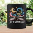 Lost In A Good Book Moon And Stars Fantasy BookTok Graphic Print Coffee Mug Gifts ideas