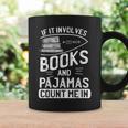 Love Books Love Pajamas For Readers T-Shirt Graphic Print Coffee Mug Gifts ideas