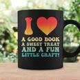 I Love A Good Book Sweet Treat Crochet Baking Graphic Print Coffee Mug Gifts ideas