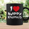 I Love Happy Endings Massage Book Reader Idea T-Shirt Graphic Print Coffee Mug Gifts ideas