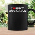 I Love Heart Spicy Book Recs Fantasy Romance Recommendations Graphic Print Coffee Mug Gifts ideas I Love Heart Spicy Book Recs Fantasy Romance Recommendations Graphic Print Coffee Mug Gifts ideas