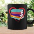 I Love Reading Book Heart Love Books Library Graphic Print Coffee Mug Gifts ideas