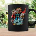 Marvel Thor Mighty Dad Comic Book Father's Day Graphic Print Coffee Mug Gifts ideas