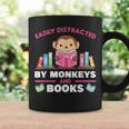 Monkeys And Books Saying With Book And Monkey Graphic Print Coffee Mug Gifts ideas