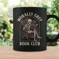 Morally Grey Book Club Skeleton Romantasy Reader Graphic Print Coffee Mug Gifts ideas