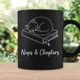 Naps And Chapters Sleeping Cat On Book Line Art Graphic Print Coffee Mug Gifts ideas Naps And Chapters Sleeping Cat On Book Line Art Graphic Print Coffee Mug Gifts ideas
