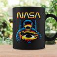 NASA Astronaut In Space Hole Comic Book Style Geek Graphic Print Coffee Mug Gifts ideas