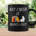 I Need Is Book & Cats Books Pet Lover Graphic Print Coffee Mug Gifts ideas I Need Is Book & Cats Books Pet Lover Graphic Print Coffee Mug Gifts ideas