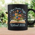 New Chapter Begins Retired 2026 Watercolor Floral Book Women Graphic Print Coffee Mug Gifts ideas New Chapter Begins Retired 2026 Watercolor Floral Book Women Graphic Print Coffee Mug Gifts ideas