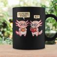 How Many Nights Reading Axolotl Book Lover Cat Reader Graphic Print Coffee Mug Gifts ideas