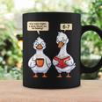 How Many Nights Reading Goose Book Lover Reader Graphic Print Coffee Mug Gifts ideas