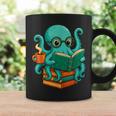 Octopus Reading Book Reading Bookworm Reader Graphic Print Coffee Mug Gifts ideas