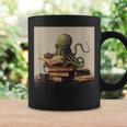 Octopus Reads a Book Book Lovers Graphic Print Coffee Mug Gifts ideas