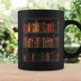 Old Books On Vintage Bookshelves Dark Academia Aesthetic Graphic Print Coffee Mug Gifts ideas