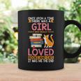Once Upon a Time Girl Who Really Loved Books & Cat Reading Graphic Print Coffee Mug Gifts ideas Once Upon a Time Girl Who Really Loved Books & Cat Reading Graphic Print Coffee Mug Gifts ideas