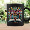 Owl With Glasses Book Lover Reading Graphic Print Coffee Mug Gifts ideas