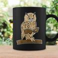 Owl Reading With Eye Glasses Book Student Teacher Bookworm For Men Women Kids Graphic Print Coffee Mug Gifts ideas