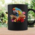 Parrot Reading Book Graphic Print Coffee Mug Gifts ideas