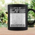 Party It's My 21st Birthday Sign My Shirt Guestbook Graphic Print Coffee Mug Gifts ideas