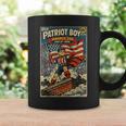 Patriot Boy America 250 July 4th 2026 Comic Book Style Shirt Graphic Print Coffee Mug Gifts ideas