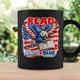 Patriotic Eagle Reading Book Read Blue Since 1776 Graphic Print Coffee Mug Gifts ideas