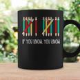Pencil If You Know You Know 6 7 Reading Book Christmas Graphic Print Coffee Mug Gifts ideas