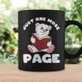 Polar Bear And Books Just One More Page Graphic Print Coffee Mug Gifts ideas
