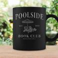 Poolside Book Club Graphic Print Coffee Mug Gifts ideas