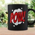 POW Comic Art Book Superhero Bubble Cartoon T-Shirt Graphic Print Coffee Mug Gifts ideas