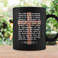 Psalm 23 The Book Of Psalms 23 Graphic Print Coffee Mug Gifts ideas Psalm 23 The Book Of Psalms 23 Graphic Print Coffee Mug Gifts ideas