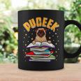 Pug Lovers Who Love To Read PUGEEK Pug With Books Graphic Print Coffee Mug Gifts ideas Pug Lovers Who Love To Read PUGEEK Pug With Books Graphic Print Coffee Mug Gifts ideas
