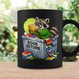 Raccoon At Library Book Return Librarian And Reader Graphic Print Coffee Mug Gifts ideas
