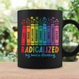 Radicalized By Basic Decency Rainbow Books LGBTQ Equality Graphic Print Coffee Mug Gifts ideas Radicalized By Basic Decency Rainbow Books LGBTQ Equality Graphic Print Coffee Mug Gifts ideas