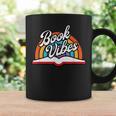 Rainbow Book Vibes Vintage Retro Book Lover & Reading Graphic Print Coffee Mug Gifts ideas Rainbow Book Vibes Vintage Retro Book Lover & Reading Graphic Print Coffee Mug Gifts ideas