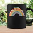 Rainbow Books Teacher Books Bring Color To Life Tee Graphic Print Coffee Mug Gifts ideas