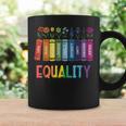 Rainbow Gay Books Flowers Equality LGBTQ Pride Women Men Graphic Print Coffee Mug Gifts ideas