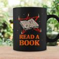 Read a Book Pentagram Satan Occult Goth Satanic Graphic Print Coffee Mug Gifts ideas