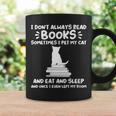 I Read Books & Pet My Cat Books & Cats Graphic Print Coffee Mug Gifts ideas I Read Books & Pet My Cat Books & Cats Graphic Print Coffee Mug Gifts ideas