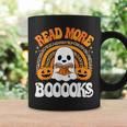 Read More Books Booooks Ghost Pumpkin Cute Teacher Halloween Graphic Print Coffee Mug Gifts ideas