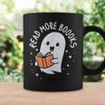 Read More Books Cute Ghost Halloween Teacher Graphic Print Coffee Mug Gifts ideas